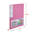 COMIX A4 PP Punchless Binder 2 Hebel Clips Druckdatei
